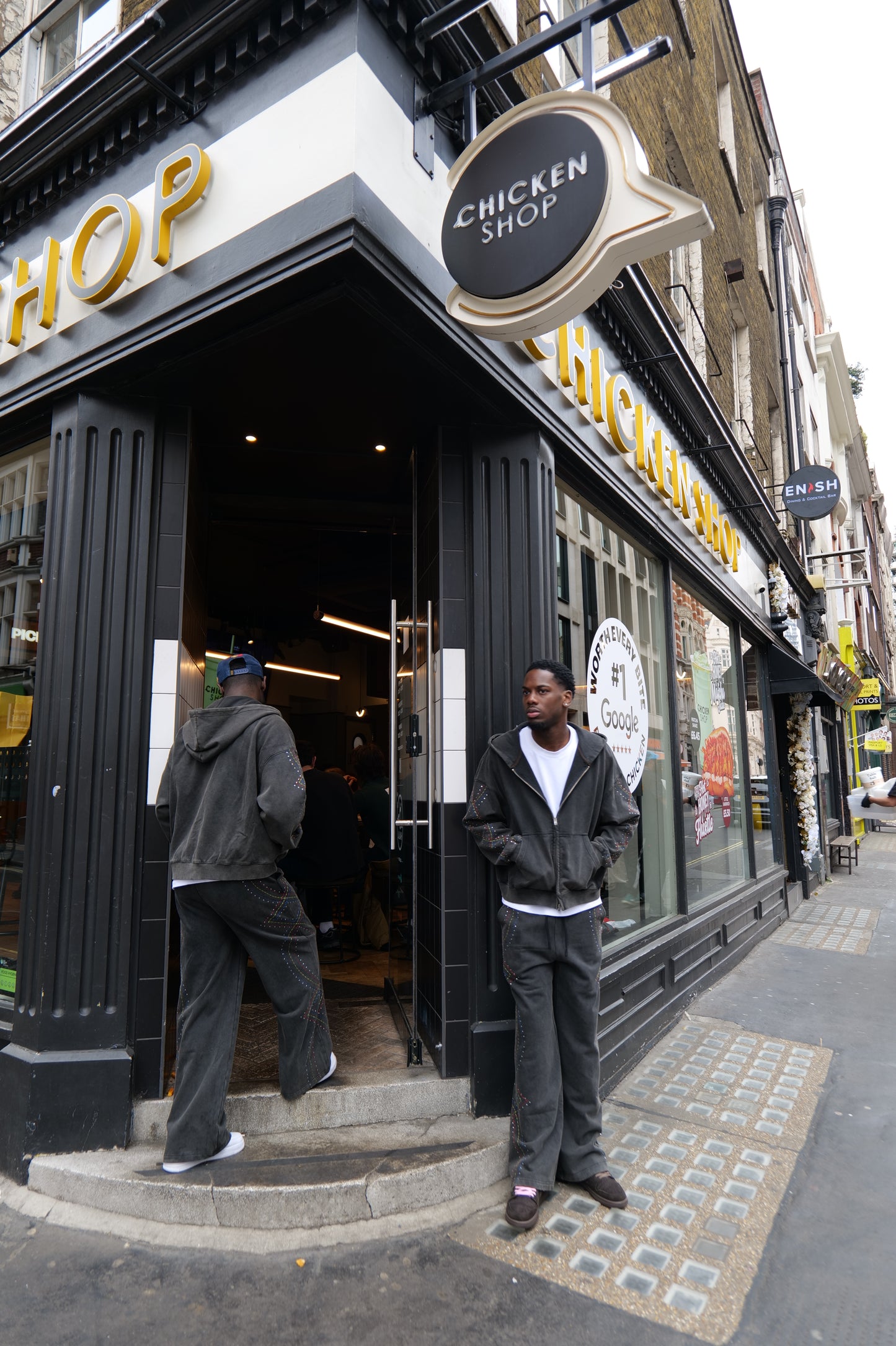 Rhinestone Tracksuit Hoodie